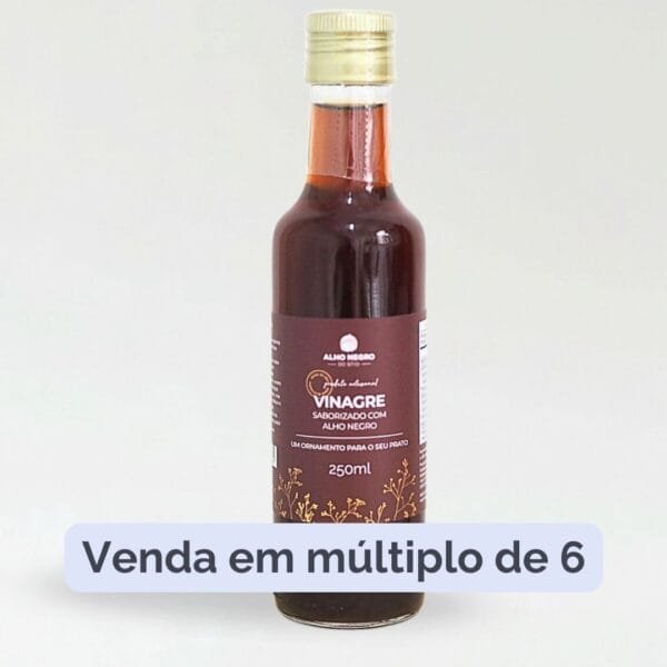 Vinagre saborizado com Alho Negro 250ml