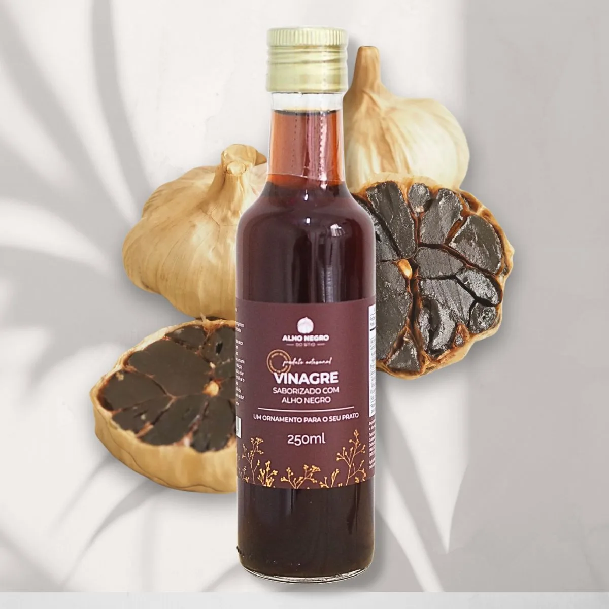 Vinagre saborizado com Alho Negro 250ml - Imagem 5