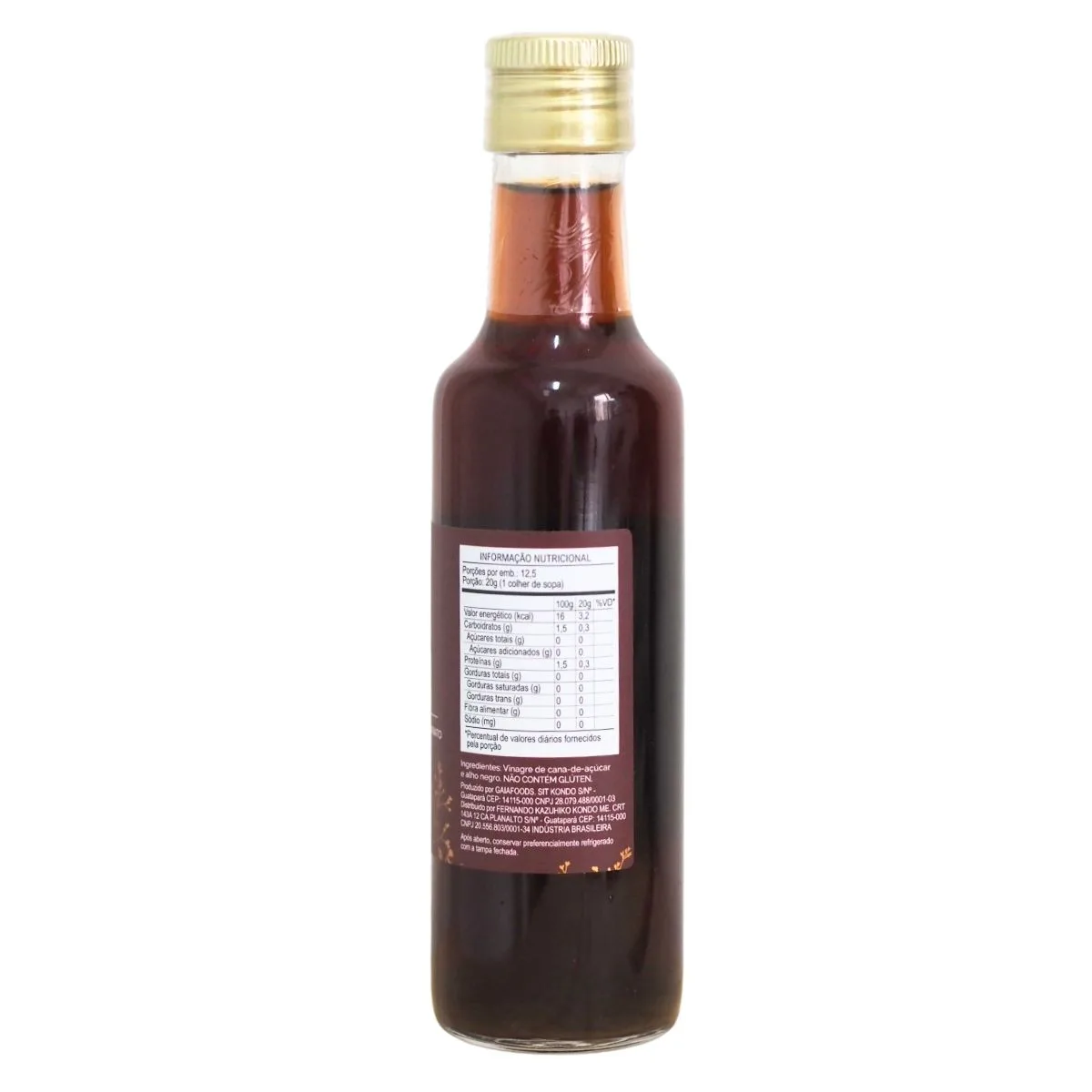 Vinagre saborizado com Alho Negro 250ml - Imagem 3