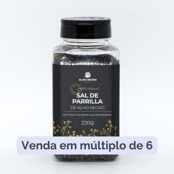 Sal de Parrilla de Alho Negro Artesanal 330g