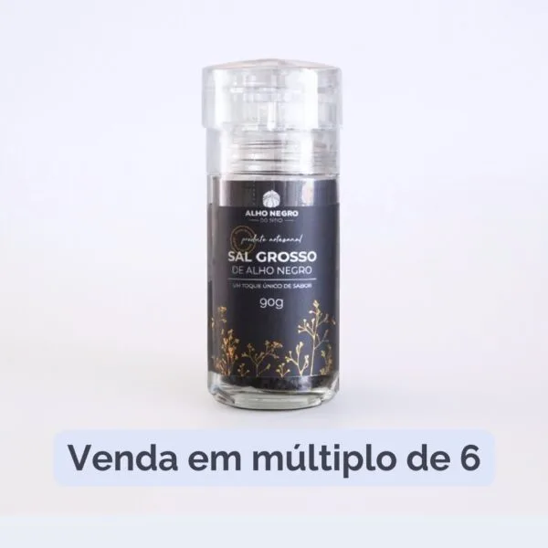 Sal Grosso de Alho Negro 90g