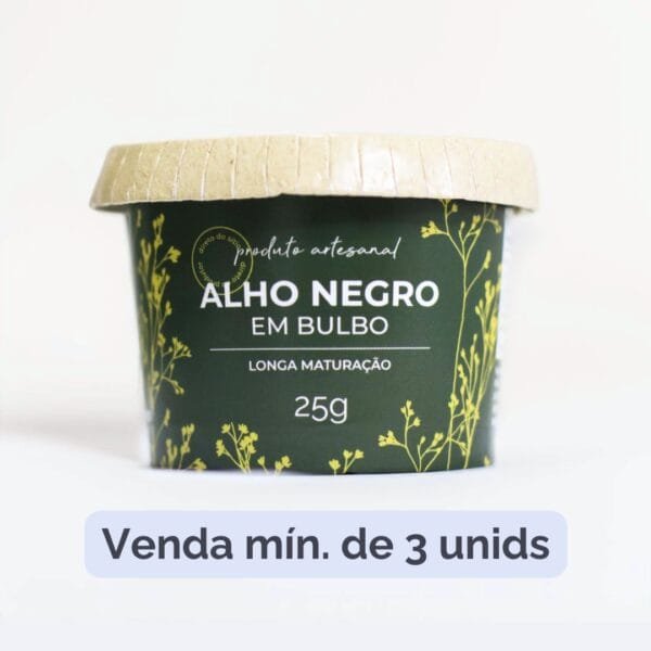 Alho Negro em Bulbo 25g